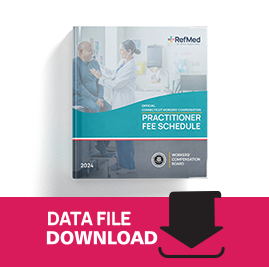 Official Connecticut Practitioner Fee Schedule (Data File)