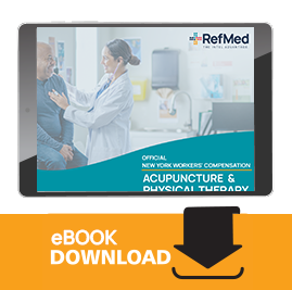 Official New York State Workers’ Comp Acupuncture and Physical & Occupational Therapy Fee Schedule (eBook)