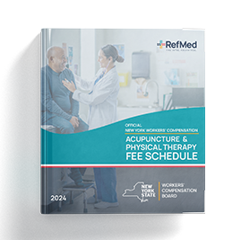 Official New York State Workers’ Compensation Medical Fee Schedule (Binder)